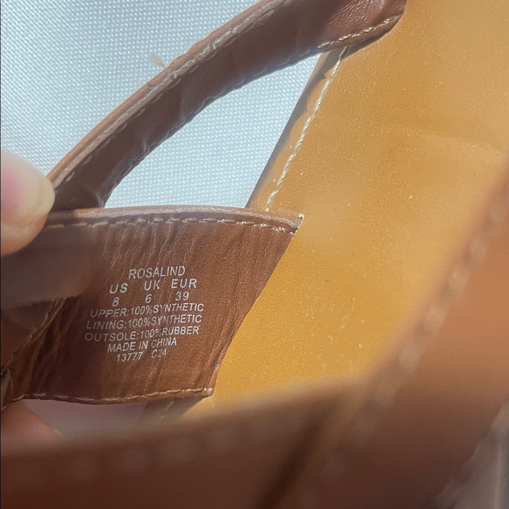 Ralph Lauren Brown Sandals - Picture 3 of 4